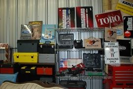 Tool Boxes: new and old, Some Tools