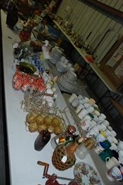 Lots of Glassware, Dishes, and China