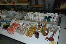 Lots of Glassware, Dishes, and China