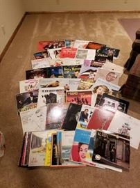 Large Lot of Vinyl Albums