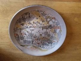 Reed Barton Hand Crafted Damaicana Plate Limited ...