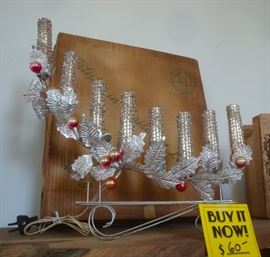 Aluminum foil Candolier with orig. box