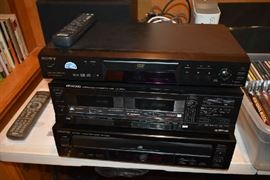 KENMORE & SONY STEREO EQUIPMENT