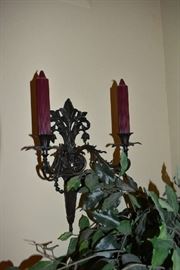 WALL CANDLE HOLDER
