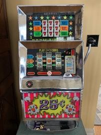 One of 5 slot machines!
