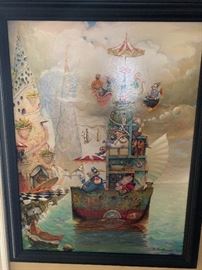 Whimsical art.