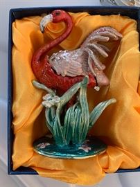 A selection of beautiful trinket boxes.