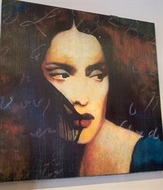 Large print on canvas