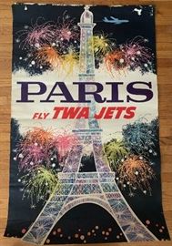Vintage TWA travel posters
