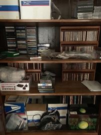 Large collection of CDs and DVDs