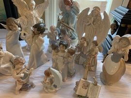 Lladro angel figurines