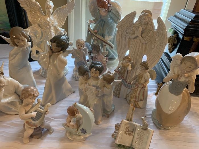 Lladro angel figurines