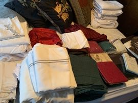Bedding and linens