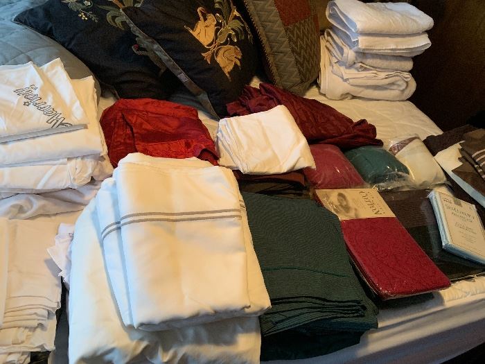 Bedding and linens