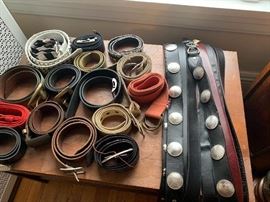Men's designer belts