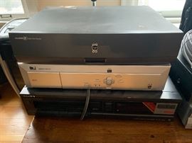Vintage audio equipment