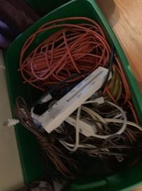 Tons of extension cords