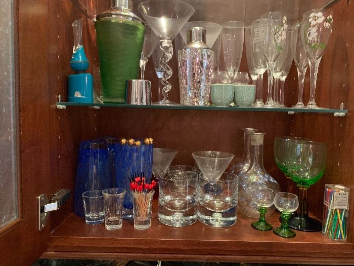 Tons of bar ware