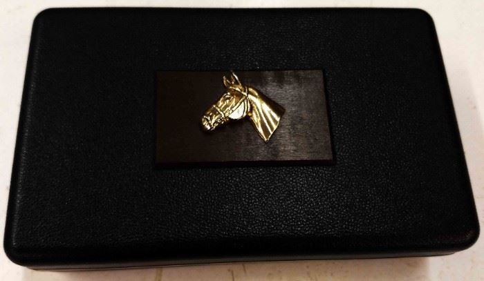 Vintage "Horse" Jewelry Box