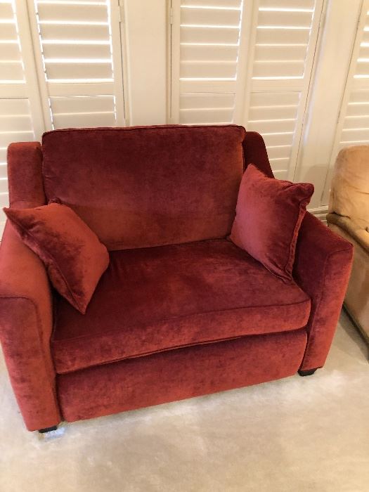 Oversized MCM Style Chair