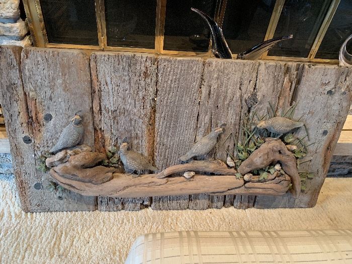 Beautiful driftwood art