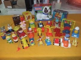 HUGE Lot of Fisher Price Vehicles