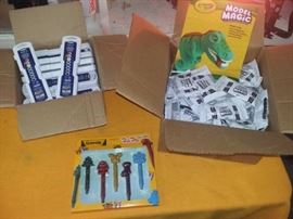 Lot of Paints Crayons