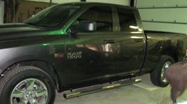 2018 Dodge Ram 1500. Tradesman Quad cab with Hemi. Less than 1500 miles. Tow hitch and body color trim. $30,500