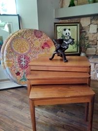 Mid-Century Nesting Tables