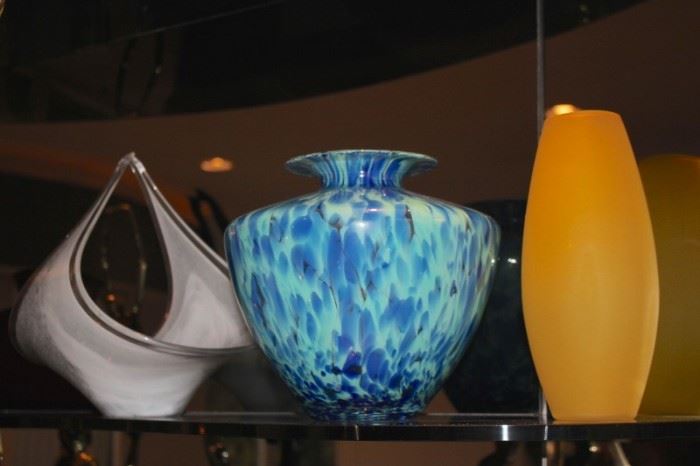 Assorted Murano Glass Vases