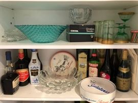 Barware and Decorative Bowl