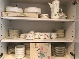 Mikasa Bone China - Nature's Garden Pattern 