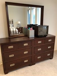 Dresser and Matching Mirror
