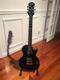 7 Quality Electric Guitars including: 2 Gibson, Carl Robeli, 2 Epiphone, Burns London, Dan Electro
