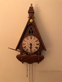 Unusual clock from Europe 