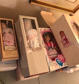 A few of the dolls