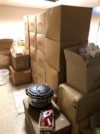 We have no idea what’s in the boxes