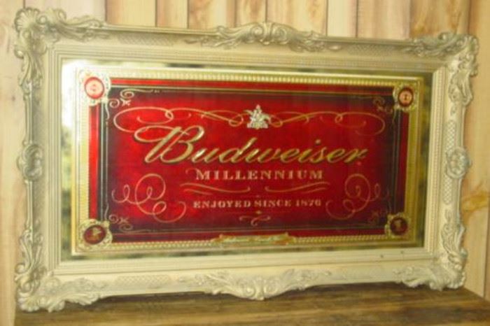 57" Budweiser Beer Millennium Sign