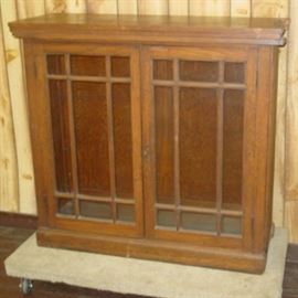 1 of 2 Oak Bookcases