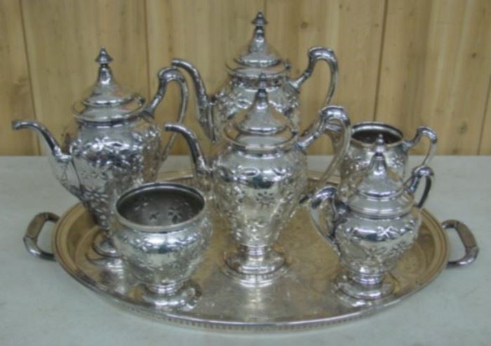 Silver Plate Tea/Coffee Set