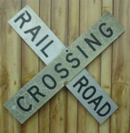 48" Aluminum Railroad Crossing Sign