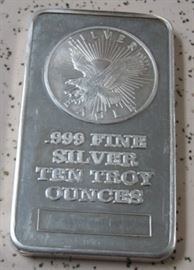 10 oz Silver Bar