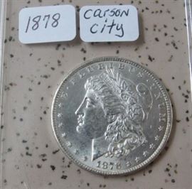 1878 Carson City Silver Dollar