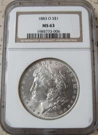 NGC 1883-O Morgan Dollar