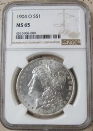 NGC 1904-O Morgan Dollar