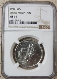 NGC 1925 Stone Mountain Half Dollar