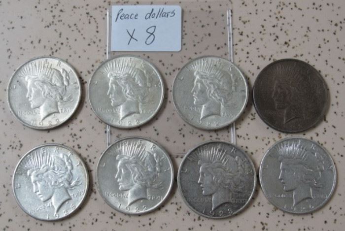 Peace Silver Dollars