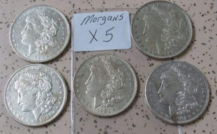 Morgan Silver Dollars