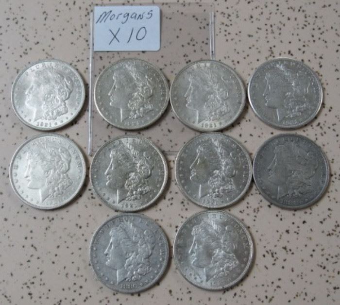 Morgan Silver Dollars