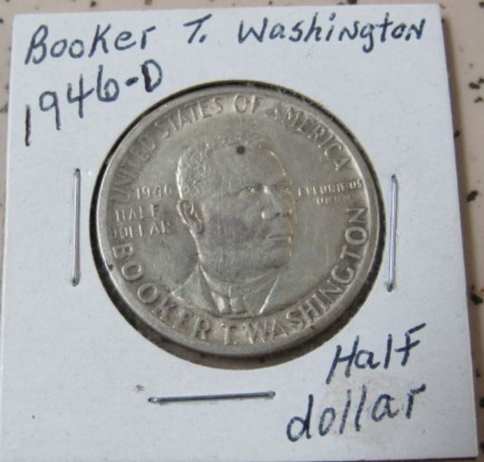 1946-D Booker T. Washington Half Dollar